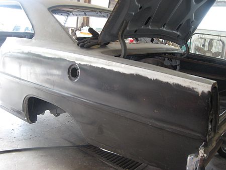 1966 Chevy Nova Quarter Panel Replacement